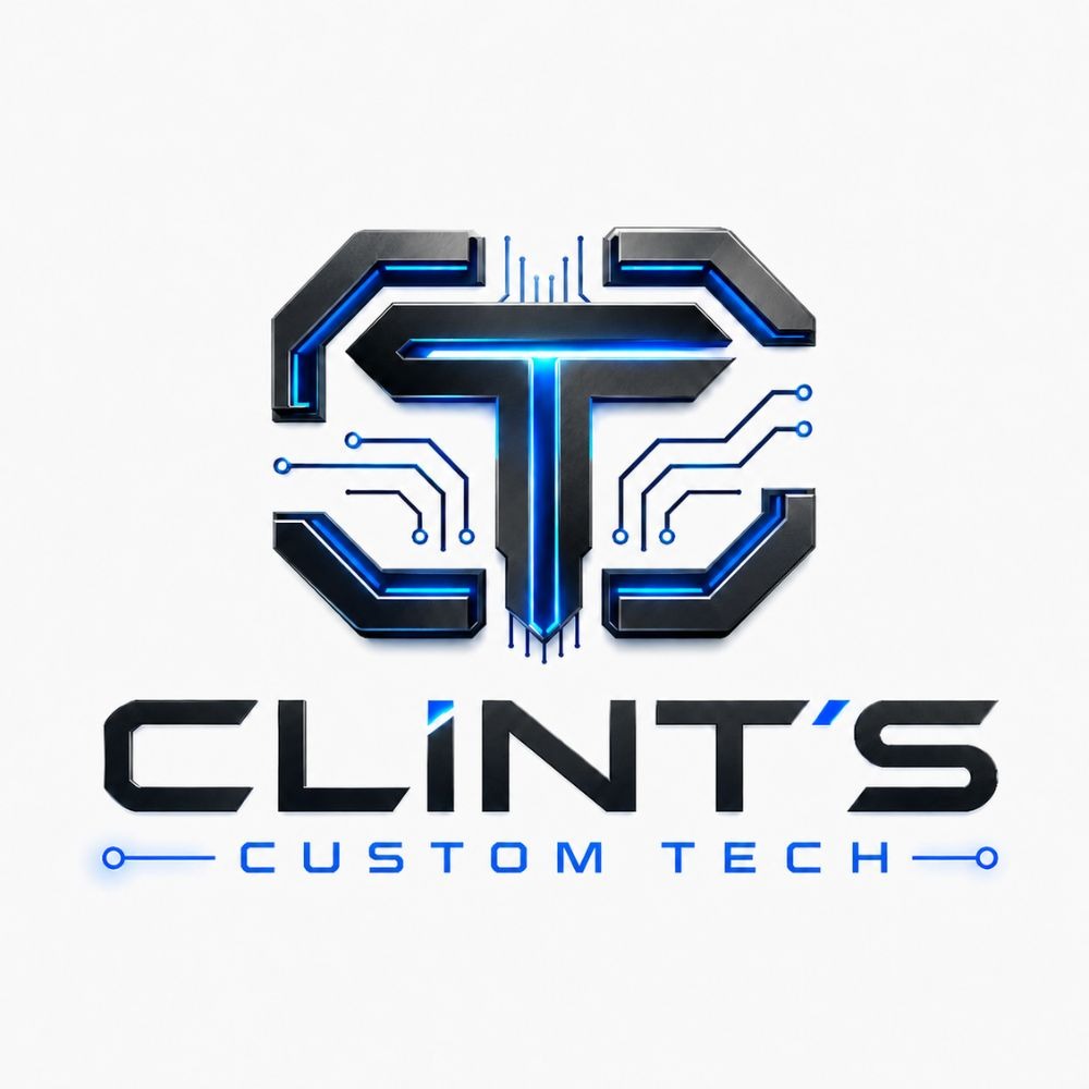 Clint's Custom Tech logo